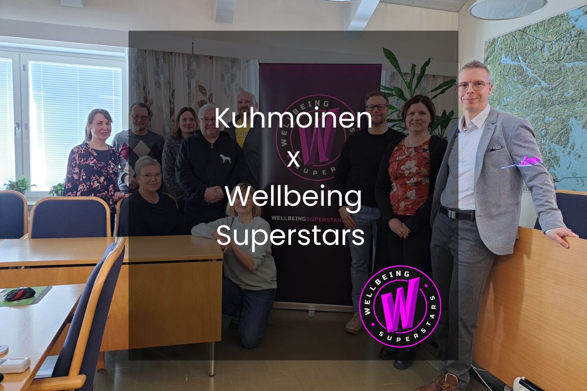 Kuhmoinen esimiesvalmennus Wellbeing Superstars